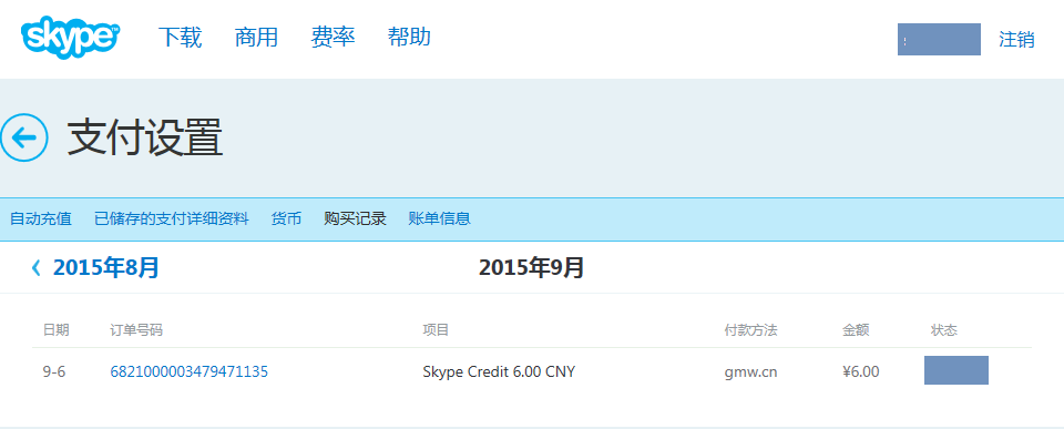 skype中国官方充值,skype 充值了为什么点数还没有更新