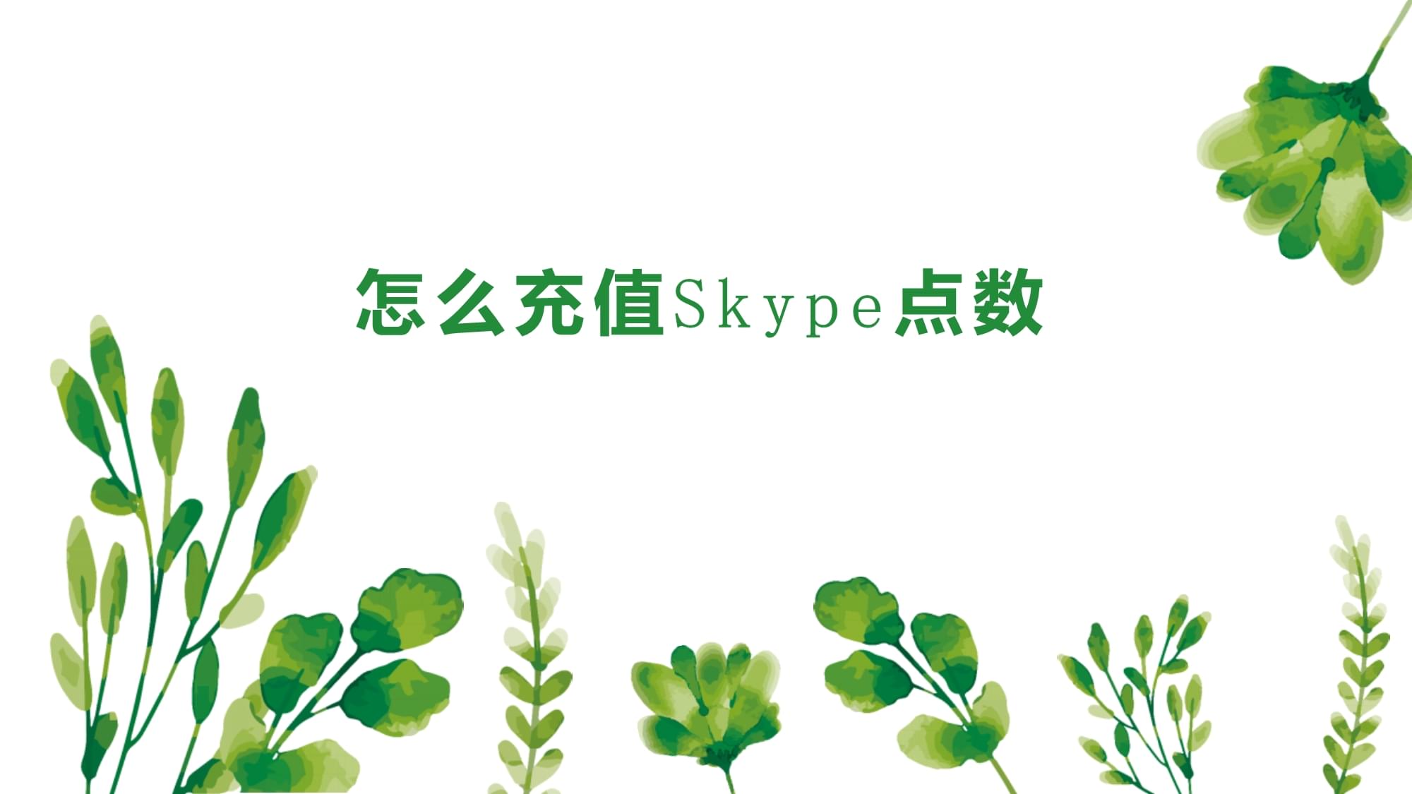 关于skype官网充值入口的信息